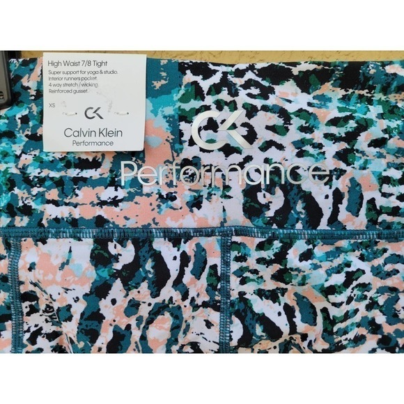 Calvin Klein Women XS Performance High Waisted Leggings - Picture 11 of 11